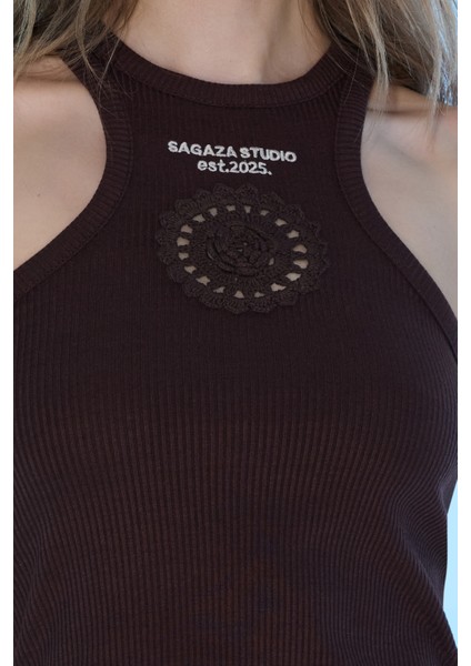 Studio SS6066 Kahverengı Bluz modelleri
