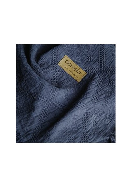 Lucca Fitilli Desen Yatak Örtüsü - Antrasit fiyatları