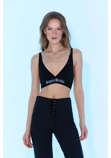 Studio SS6009 Sıyah Bluz