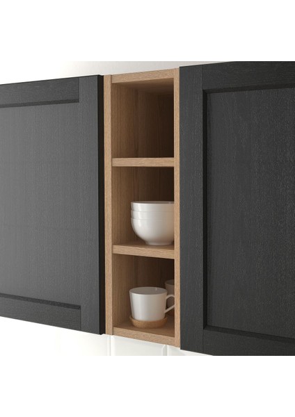 Açık Mutfak Dolabı, Kahverengi-Dişbudak, 20X37X60 cm modelleri