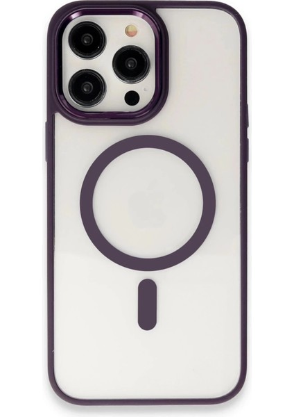 Bfs iPhone 15 Pro Max Kılıf Room Magneticsafe Silikon - Derin Mor fiyatları
