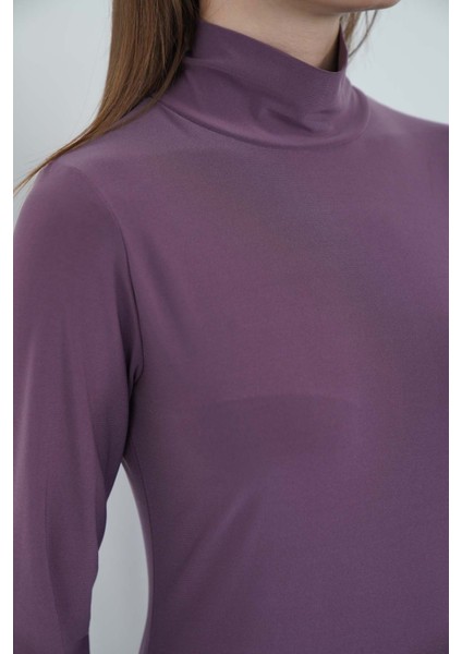 Dora Kadın Maxi Boy Balıkçı Yaka Sandy Elbise-Gül Kurusu fırsatları