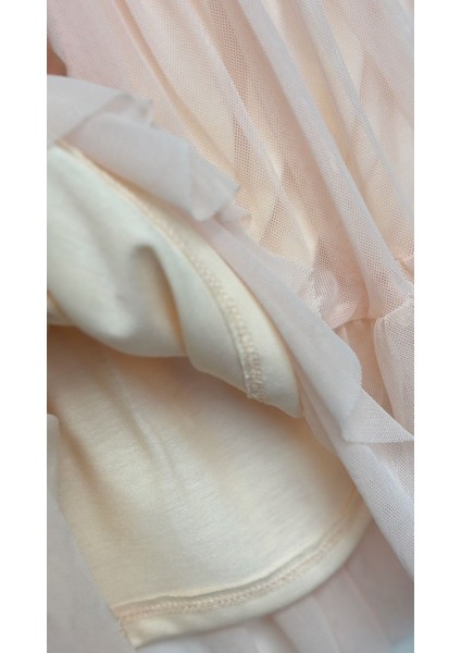 Kız Çocuk Tül Etekli Elbise modelleri