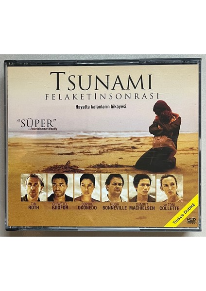 Tsunami Felaketin Sonrası 3 Disk 185 Dakika VCD (Orijnal Dönem Baskı Vcd)