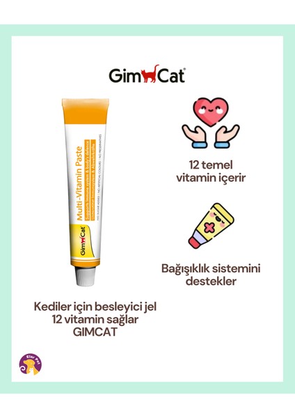 Multi Vitamin Pasta Kedi Macunu 20 gr modelleri