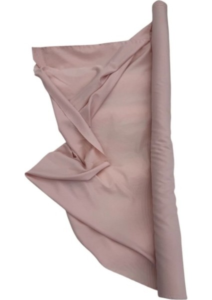 %92 Polyester %8 Likra 110 Grm Açık Pembe Çok Amaçlı Kullanım Kumaş Bluz, Tunik, Elbise