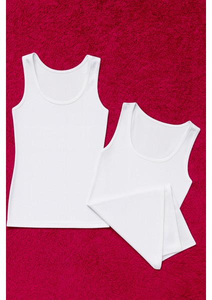 Kadın Modal Pamuklu Likralı Kalın Askılı 2'li Atlet Q6K6K0T1KA fırsatları