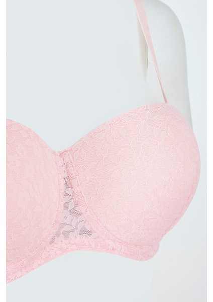 Pembe Nirvana Straplez Destekli Tek Sütyen modelleri