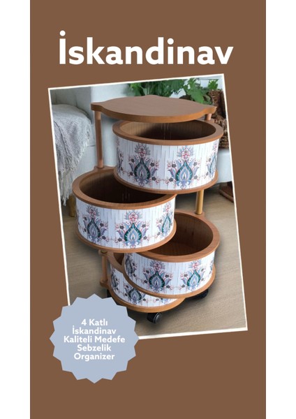 Modern 4 Katlı Ahşap Sebzelik – Uv Baskılı, Dayanıklı ve Şık Tasarım fiyatları