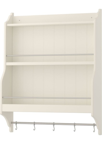 Tabak Rafı, Kırık Beyaz, 80X100 cm