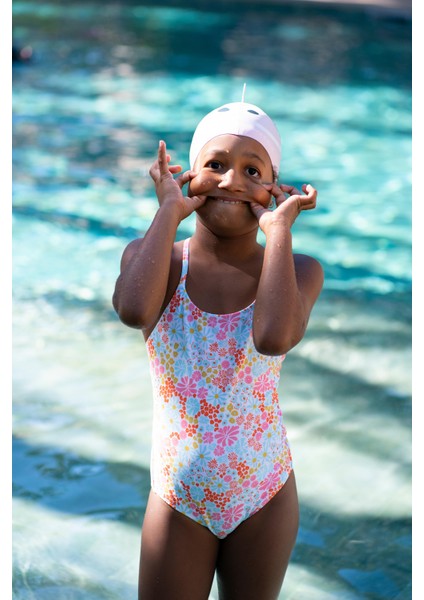 Nabaiji Silikon Havuz Bonesi - Pembe/mor Boynuzlu At Modeli - Standart Beden modelleri