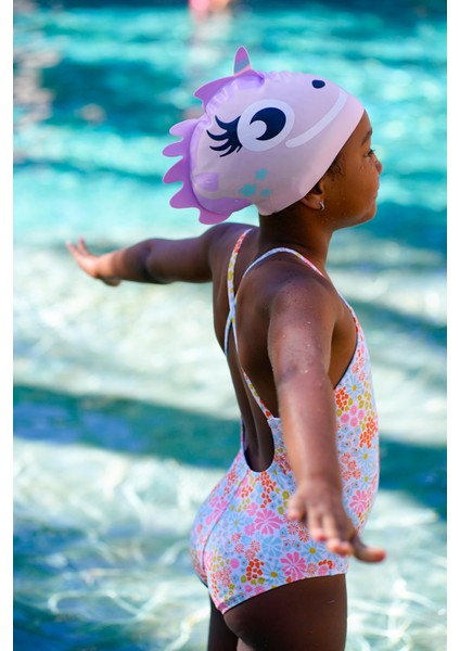 Nabaiji Silikon Havuz Bonesi - Pembe/mor Boynuzlu At Modeli - Standart Beden indirimleri