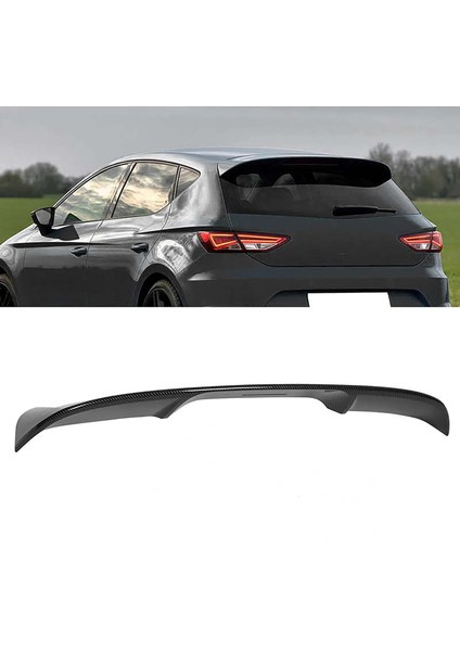 Seat Leon 2013-2019 Fr Mk3 Plstik Piona Black Spoyler-Spoiler