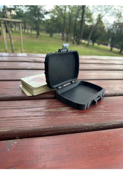 52 Kart Kapasiteli Logolu Iskambil Kart Destesi Kutusu