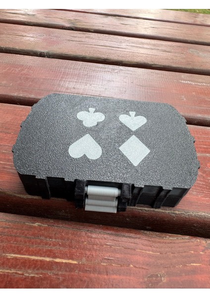 52 Kart Kapasiteli Logolu Iskambil Kart Destesi Kutusu fırsatları