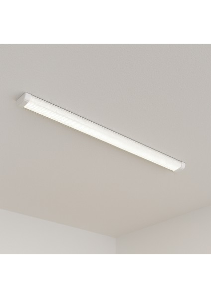 2'li 80W IP20 120 cm Etna Bant Armatür - Beyaz Işık