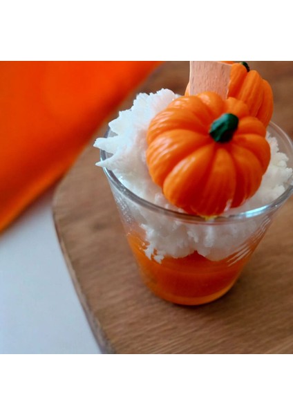 Balkabağı Bardak Mum