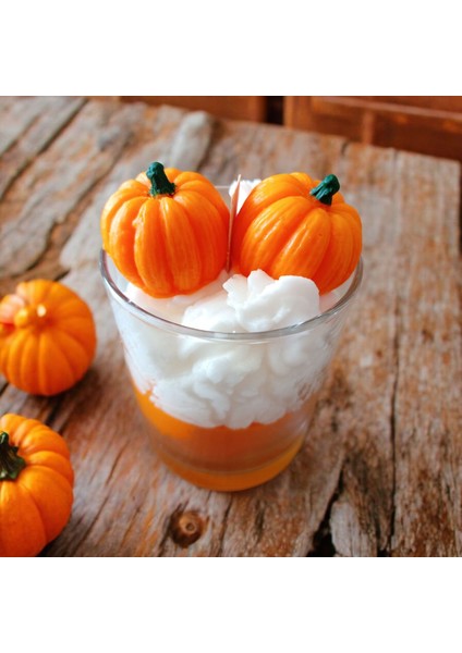 Balkabağı Bardak Mum