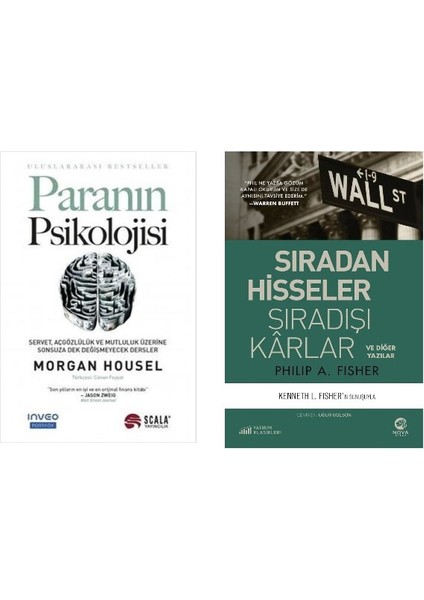 Paranin Psikolojisi + Siradan Hisseler Siradisi Karlar =2 Kitap