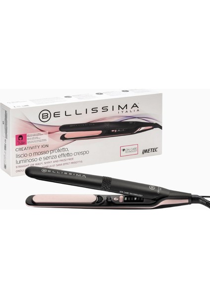 Bellıssıma Creativity Ion Saç Düzleştirici, Iyon, Keratin-Elmas Seramik, 5 Sıcaklık