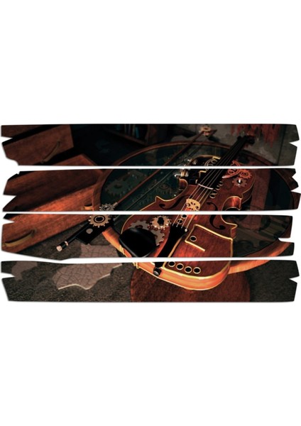 Keman Mdf Tablo 1400 Siyah, Zarif ve Şık Dekoratif Sanat Eseri fırsatları