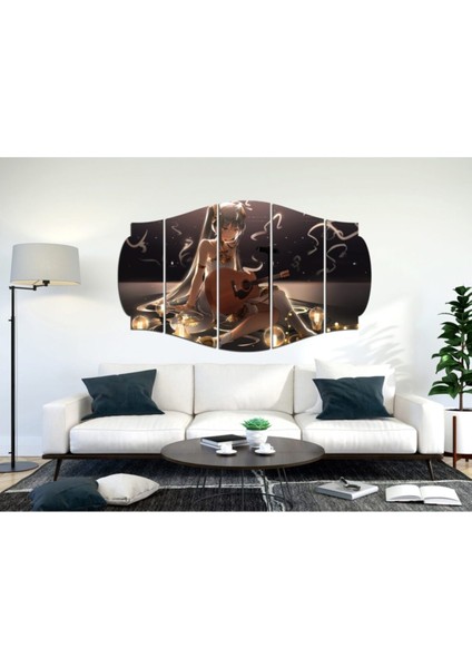 Gitar Temalı Mdf Tablo, Modern ve Şık Dekorasyon Parçası, 1385 Model modelleri