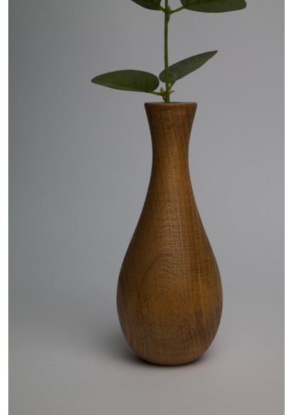 Dekoratif Ahşap Vazo - Gürgen Ağacı - 10 cm fiyatları