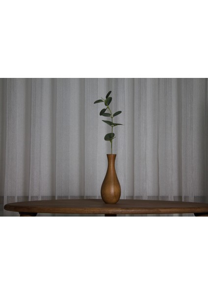 Dekoratif Ahşap Vazo - Gürgen Ağacı - 10 cm modelleri