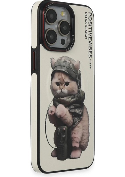 iPhone 14 Pro Max Fun Magsafe Kapak - Beyaz fiyatları