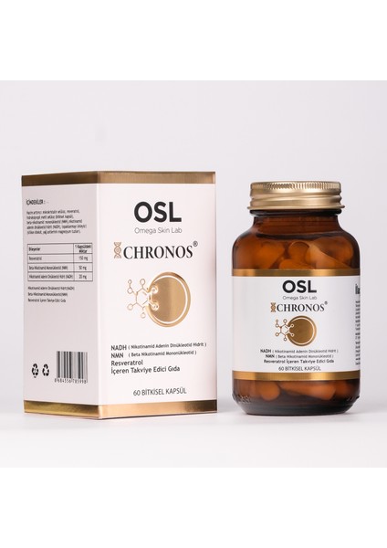 Omega Skin Lab Chronos 60 Bitkisel Kapsül fiyatları