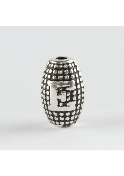 Zengezur 8 mm Arpa Kesim Metal Harf Metal Tesbih Harfi -E