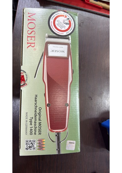 Moser 1400-0050 100%100 Orjinal Profesyonel Saç Kesme Makinesi