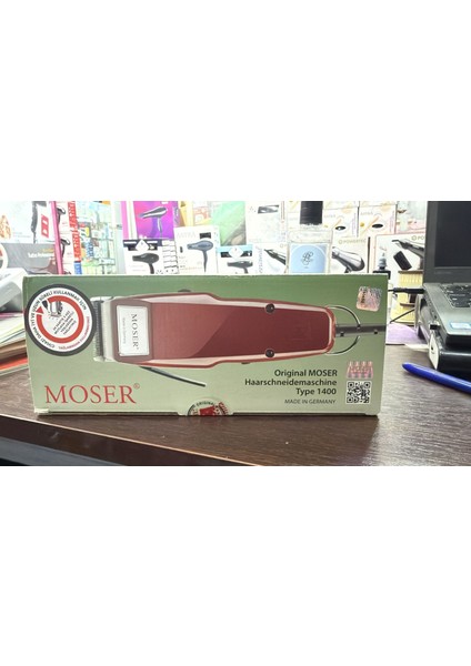 Moser 1400-0050 100%100 Orjinal Profesyonel Saç Kesme Makinesi fiyatları