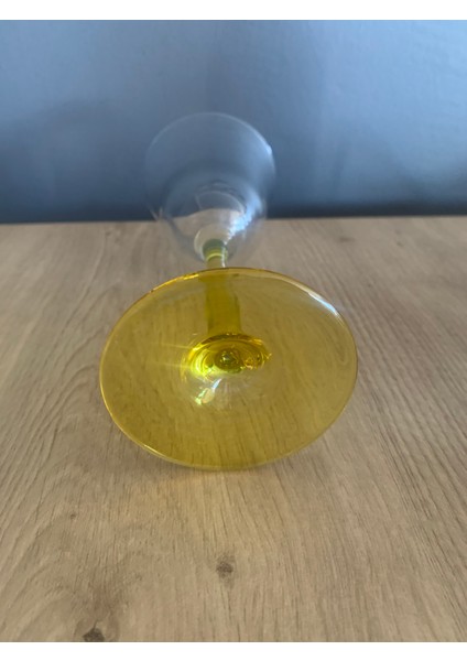 2 Adet 195 Ml\'lik Şarap Kadehi Sarı modelleri