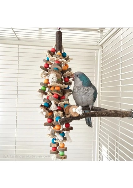 Büyük Papağanlar Için Ahşap Oyuncak modelleri