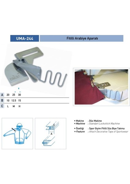 Iki Katlama Aparatı 25X25, Düz Makine Parçası, Dayanıklı ve Kullanışlı Ürün