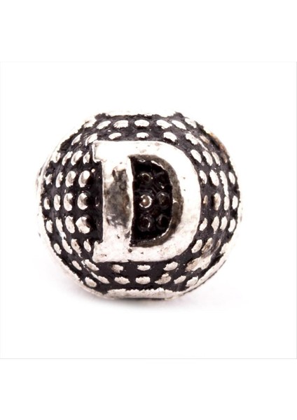 Zengezur 8 mm Metal Harf Metal Tesbih Harfi -D