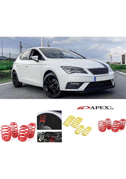 Seat Leon 2013-2020 Mk3 Apexi 4.5 cm Spor Yay