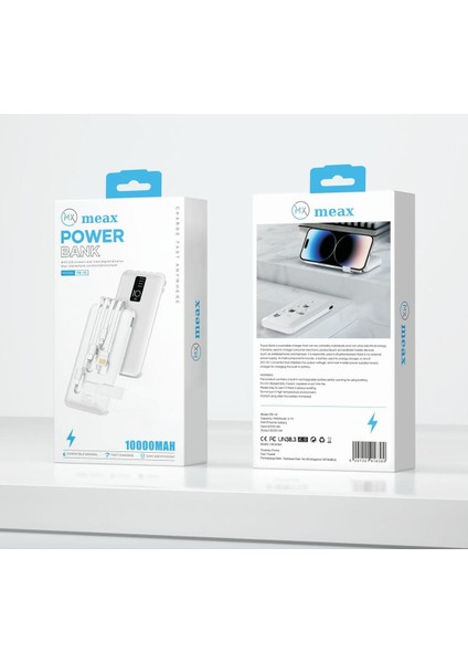 Mx Power Bank (10000 Mah) Hızlı Şarj