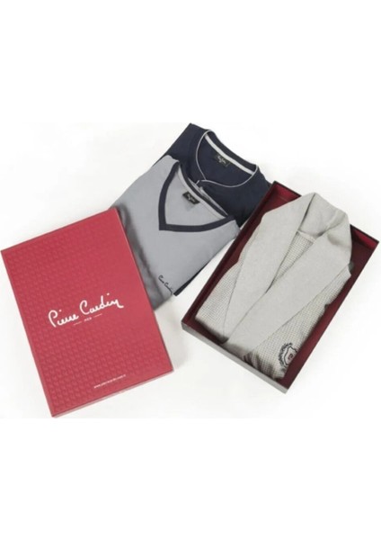 Erkek Triko Robdöşambırlı 5'li Kutulu Damat Çeyiz Seti Q5.u.5o.k9.k.a5.p.c