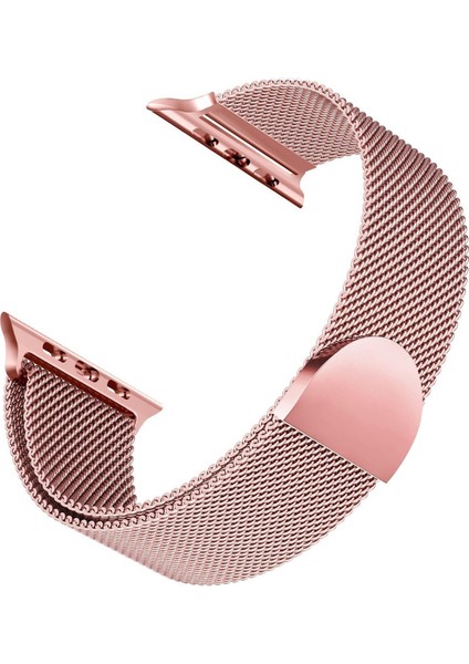 Apple Watch Series 11 42MM Kordon Luxe Metal Twist Rose Gold