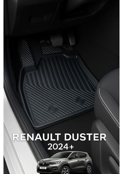 Renault Duster 2024+ Uyumlu 3D Oto Paspas Premium fırsatları