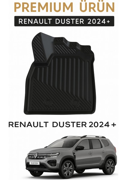 Renault Duster 2024+ Uyumlu 3D Oto Paspas Premium indirimleri