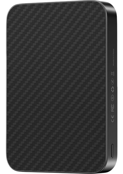 Apple Samsung Uyumlu Kevlar Fiber Tasarım 10.000 Mah 22.5W USB 20W Type-C ve 15W Kablosuz Şarj Magsafe Powerbank