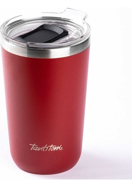 Heng Çift Katmanlı Kapaklı Termos Bardak 590ML Kırmızı (8695835402253)