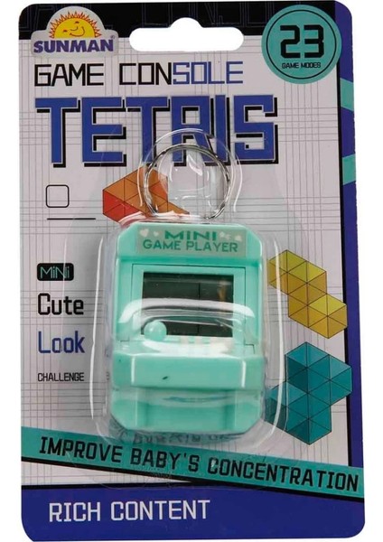 Bfs Mini Oyun Konsolu 23 Oyun Modlu Tetris Anahtarlık fiyatları