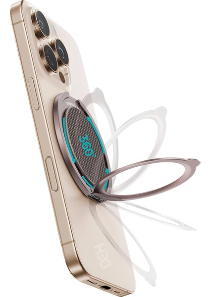Telefon Arkası Ring Selfie Yüzüğü / Araç Tutacağı / Stand 360 Manyetik Magsafe Kickstand Yüzük fırsatları