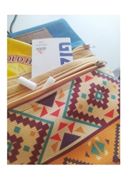Kot Etnik Tütün Çantası Minimal Tasarım 16 x 19 cm Dayanıklı ve Şık fırsatları