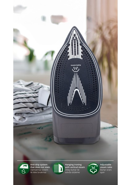 Mavi Akıllı Buharlı Ütü 3200W, Hızlı ve Kolay Ütü Işlemi modelleri