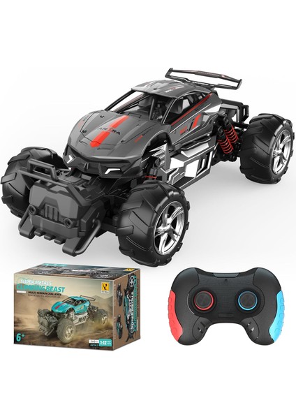Uzaktan Kumandalı Araba, 2.4ghz Hızlı Rc Araba Oyuncakları, 1:12 Ölçekli Rc Canavar Kamyon Hobi Sınıfı Rc Kamyon Oyuncakları, Şarj Edilebilir Pil Ile, Çocuk Boys Için (Yurt Dışından)